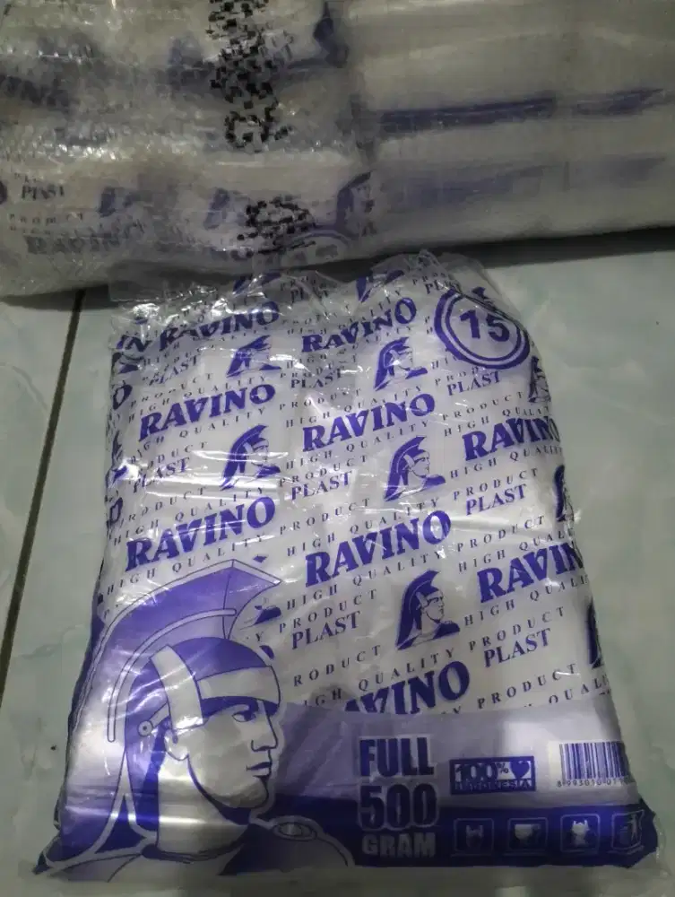 Plastik HD Bening Ravino 500gram