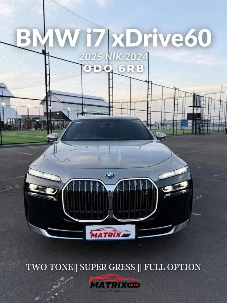 BMW i7 xDrive60 2025 NIK 2024 ATPM Full Option
