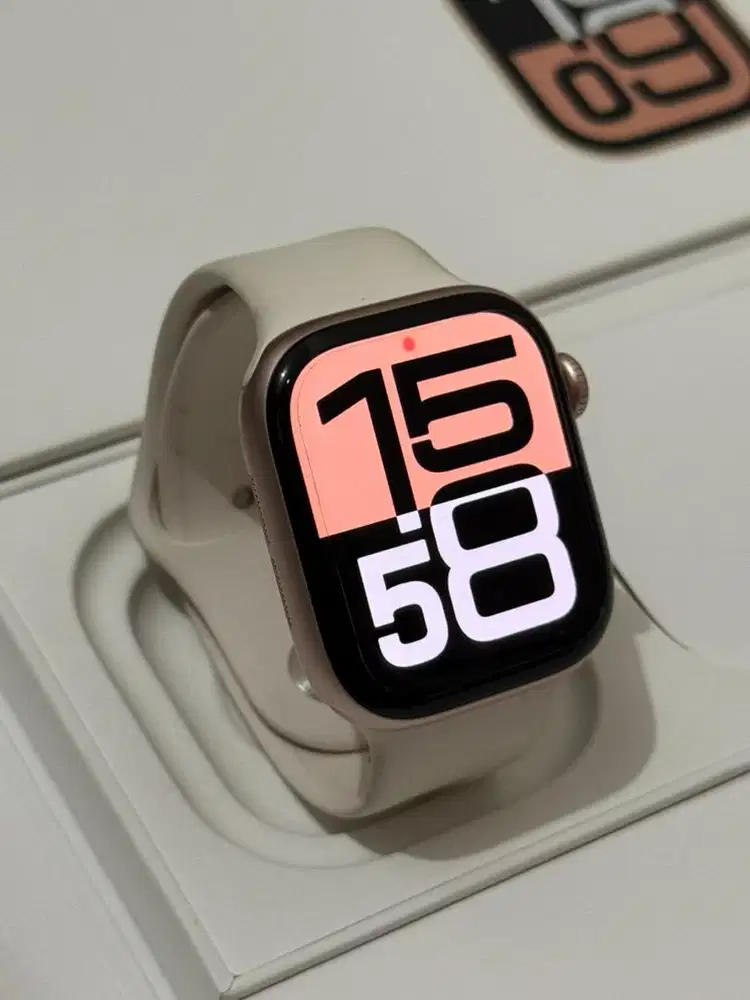 iBox Apple Watch Series 10 42mm Rose Gold Fullset IC/B Garansi On 2026