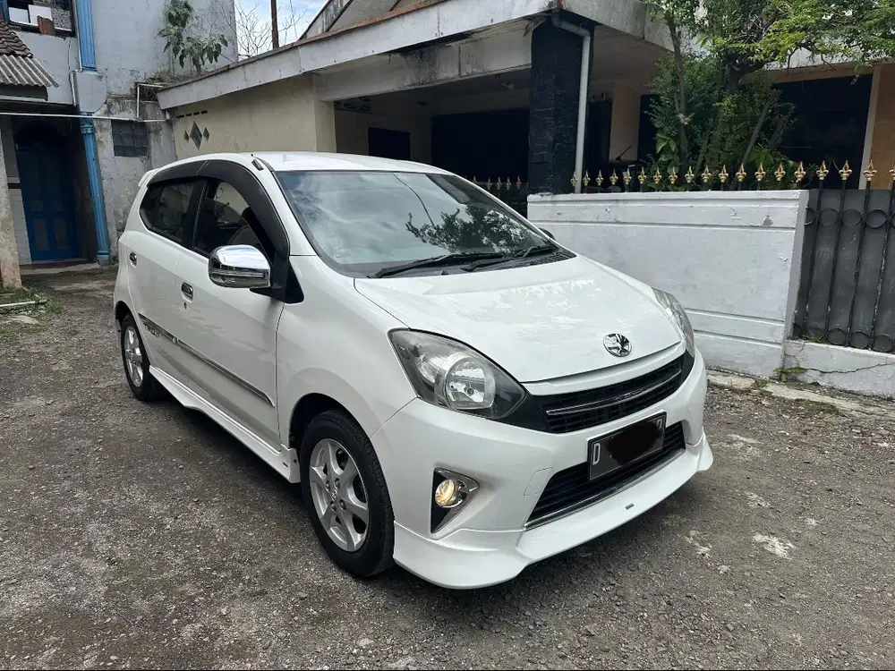 Agya S TRD SPORTIVO 2015 setangan toyota mobil kecil putih lcgc ayla x