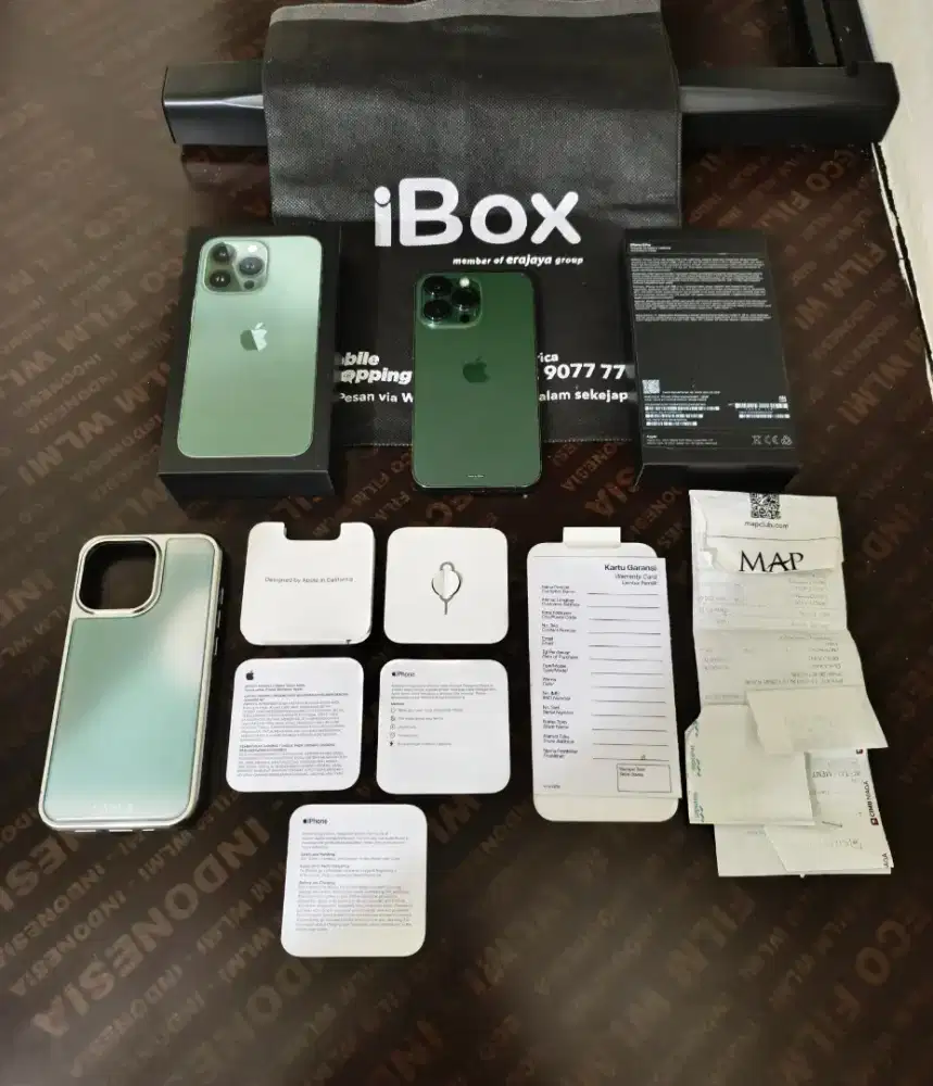 Iphone 13 Pro 128gb IBOX Resmi Fullset original mulus terawat