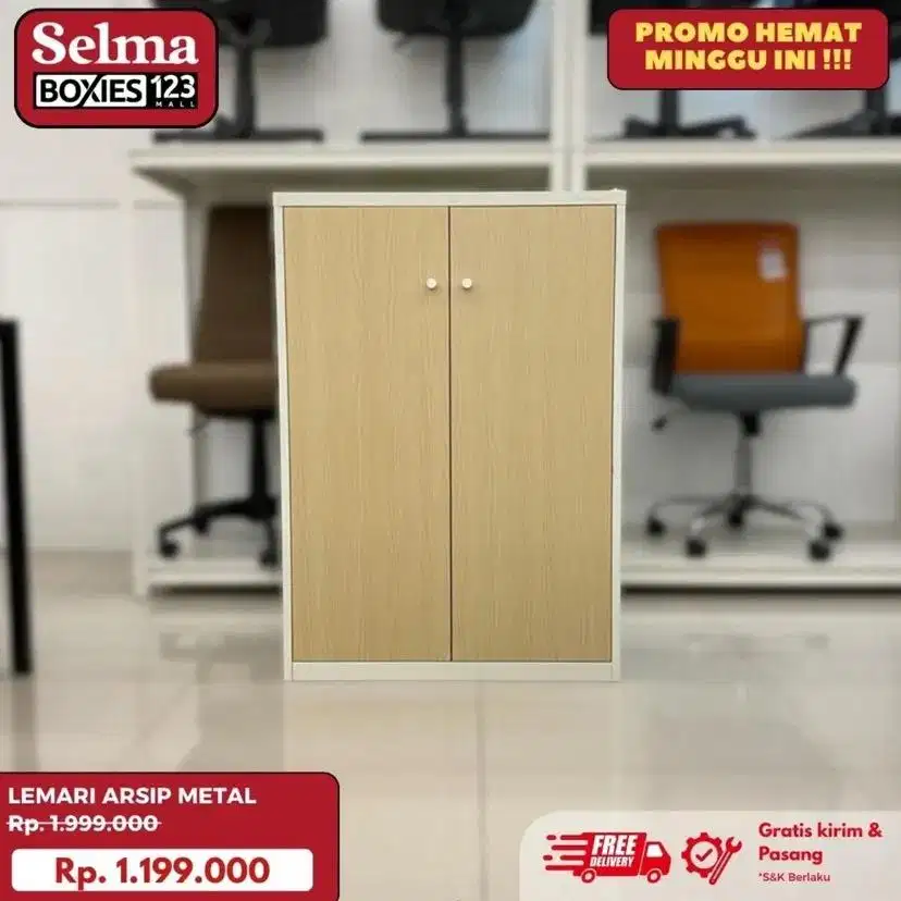 Kabinet minimalis metal selma