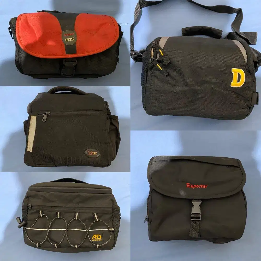 Tas kamera lensa selempang