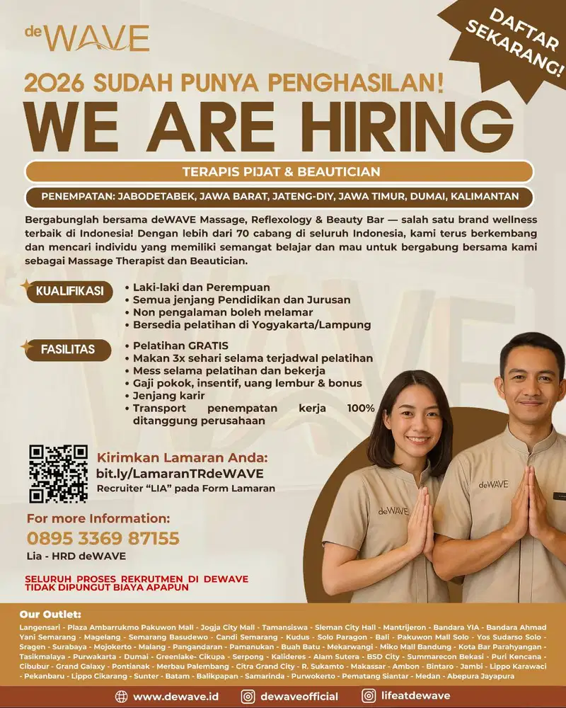 Terapis Pijat dan Kecantikan