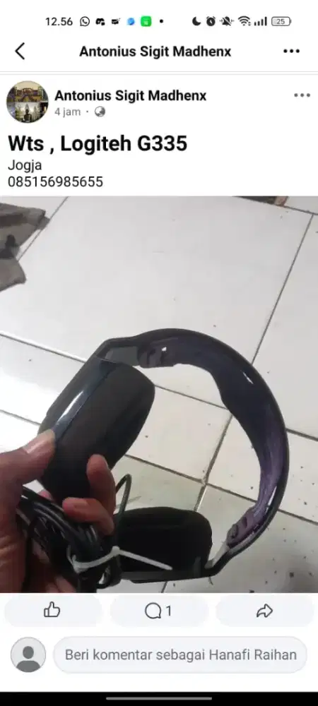 Headphone gaming logitech