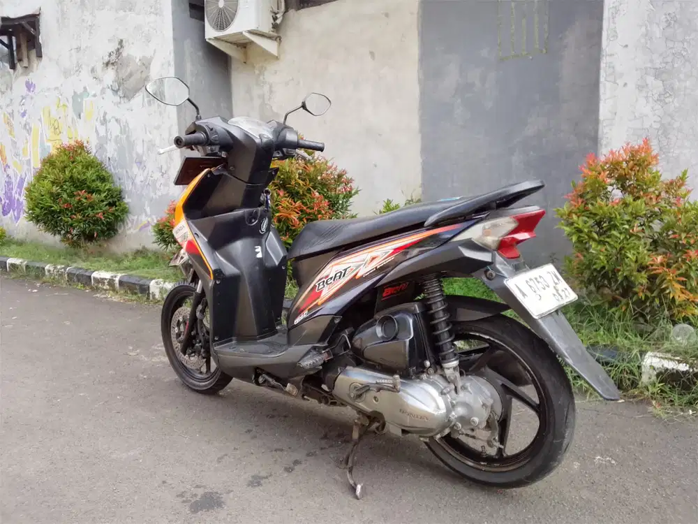 Jual cepat Honda beat fi 2014 surat lengkap