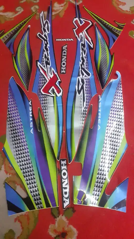 Striping lis supra x