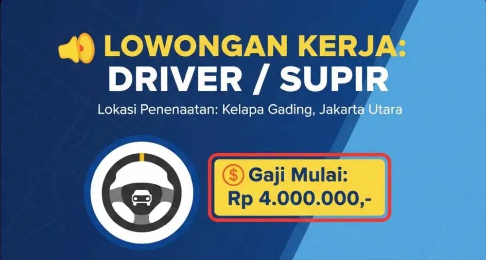 Driver / Supir / Fotografer