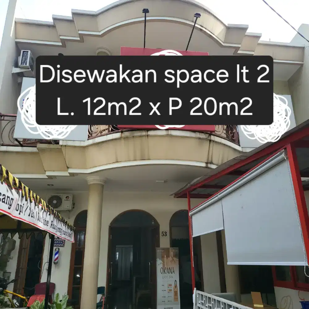 Sewa ruko cocok tempat bimbel