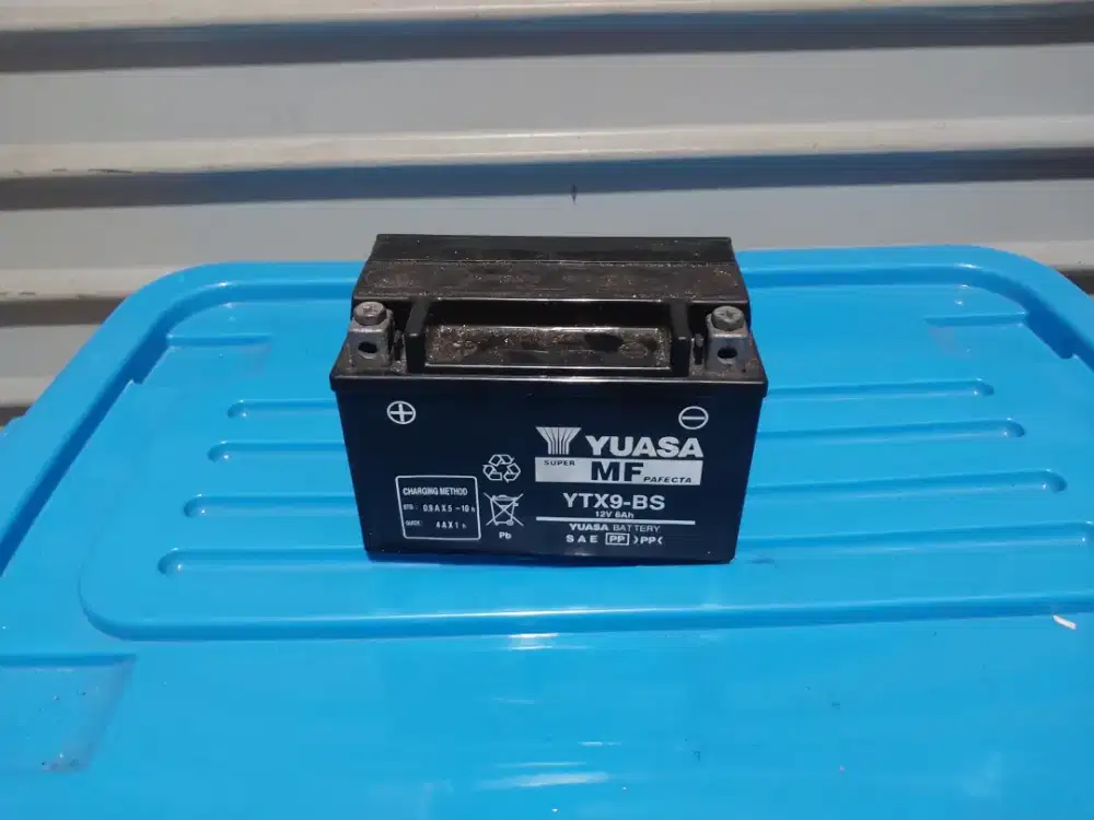 Aki YUASA YTX9 - BS Bekas
