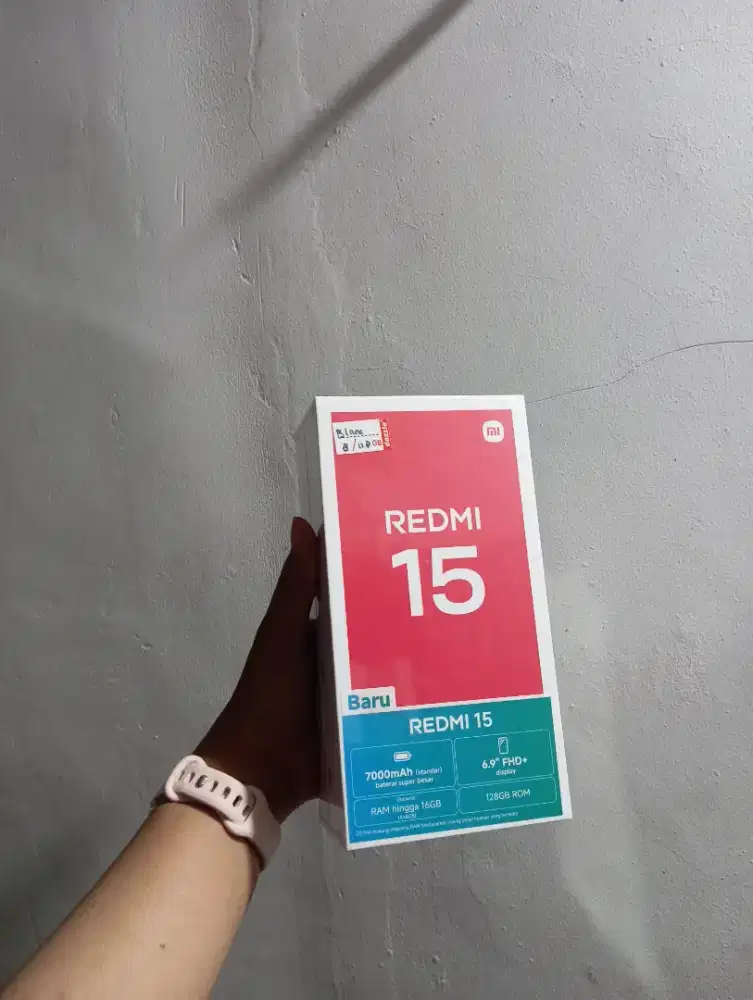 REDMI 15 8+8/128 GB SUPER MURAH