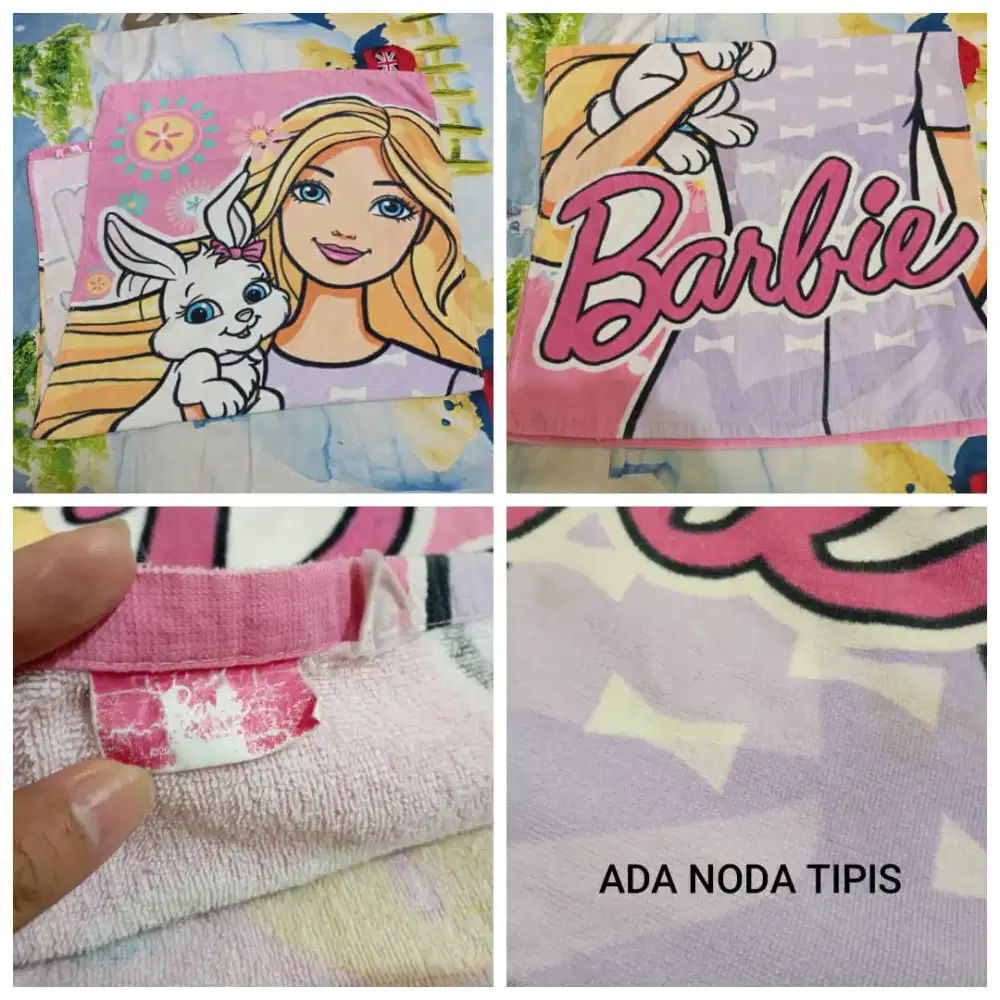 Handuk Karakter Barbie Preloved