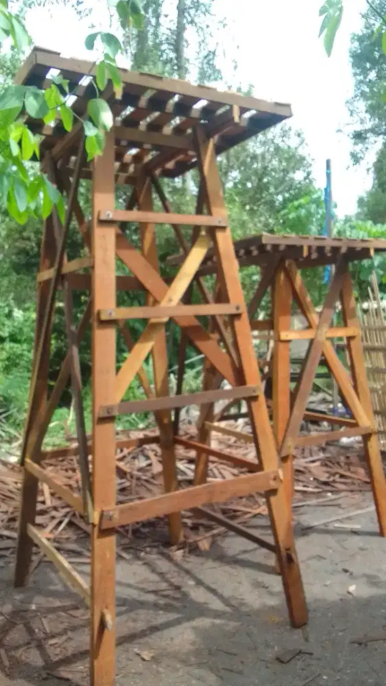 Tiang tandon menara ulin