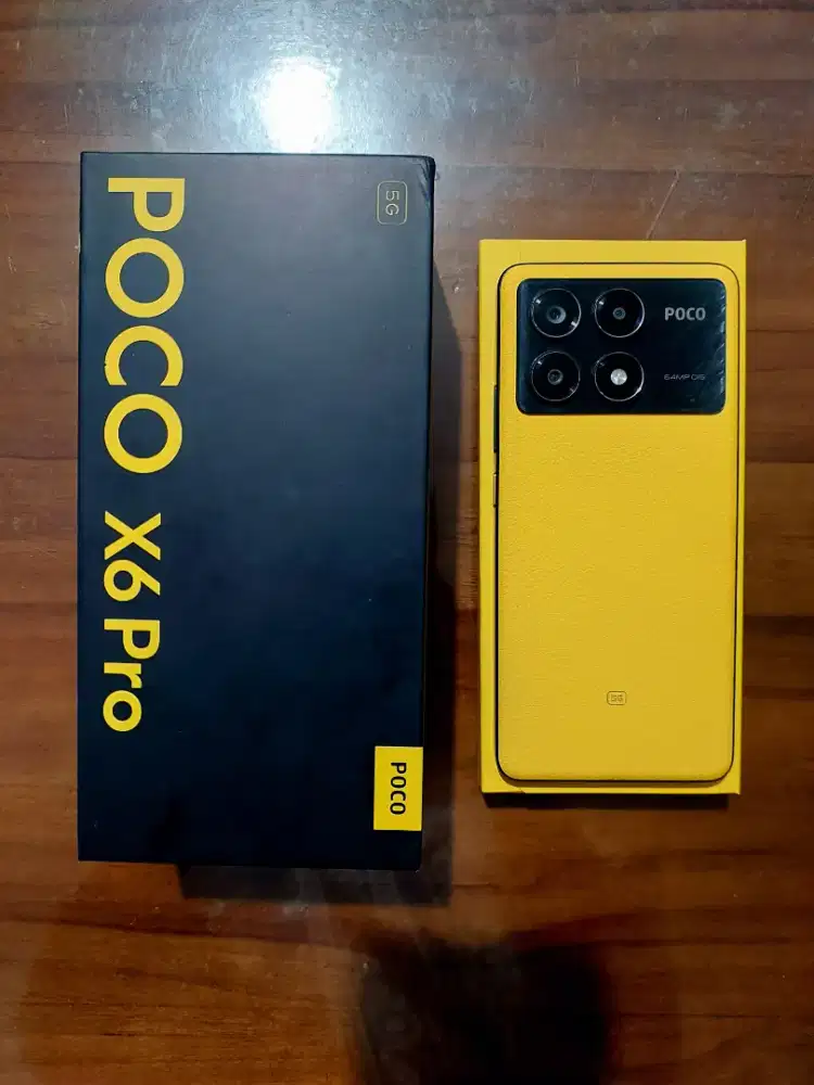 Poco x6 pro  12/512 fullset mulus