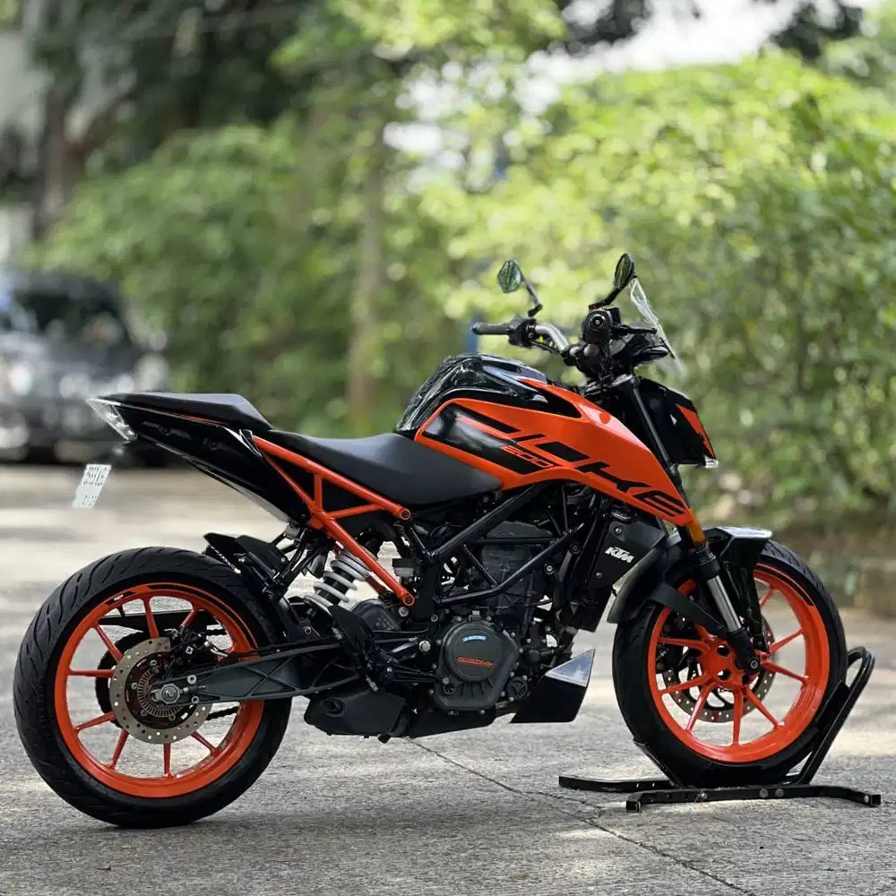 KM 5K AJA! KTM DUKE 200 ABS 2023 ORANGE PAJAK PANJANG SIAP JALAN
