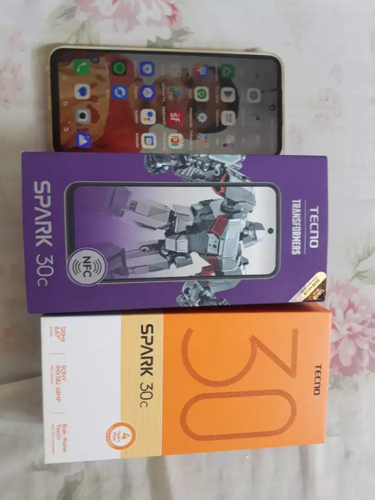 Tecno spark 30 no minus fullset