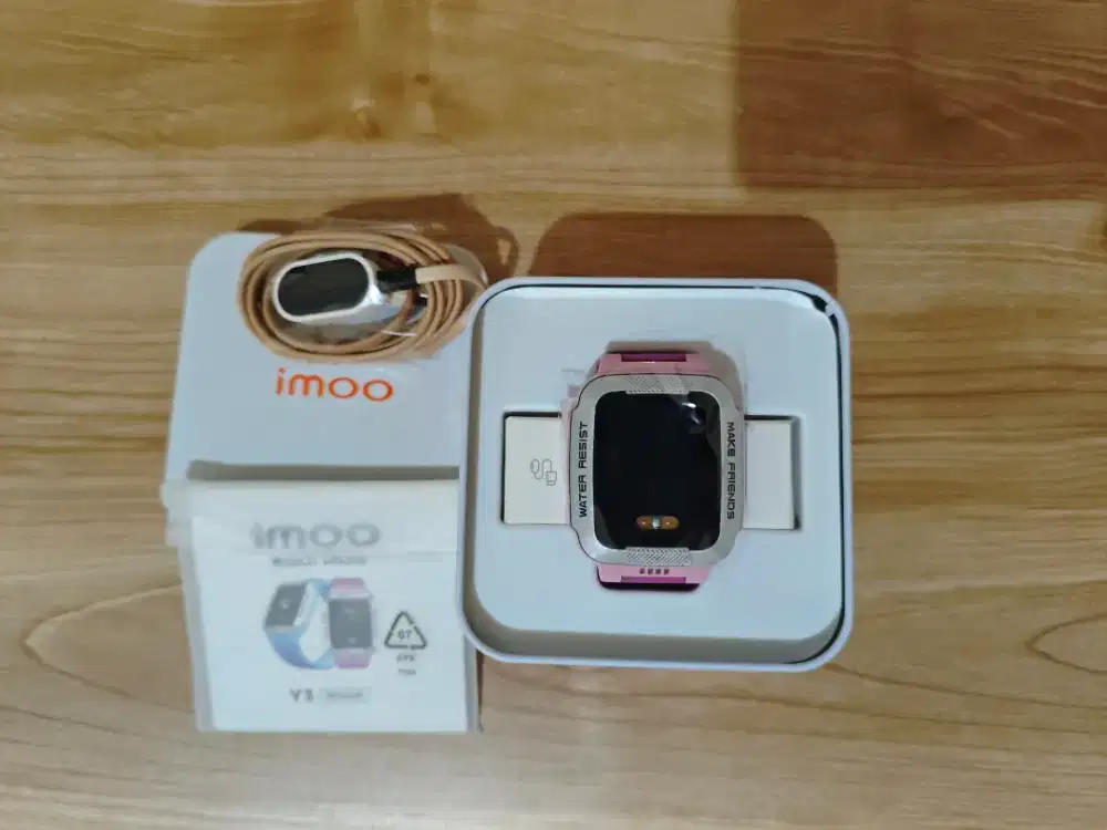Imoo Y1 Jam Tangan Garansi Resmi Imoo warna Hitam Ungu