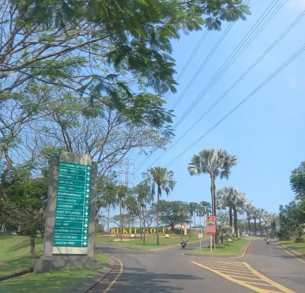 Dijual Perum Bukit Golf Residence, Gunung Putri, Bogor, Jawa Barat