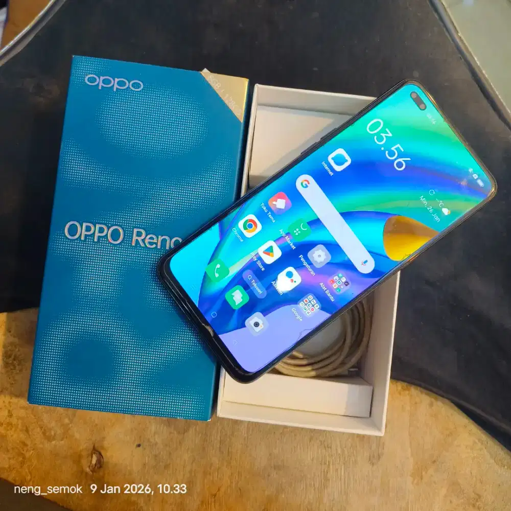 Second oppo reno 4f 8/128gb