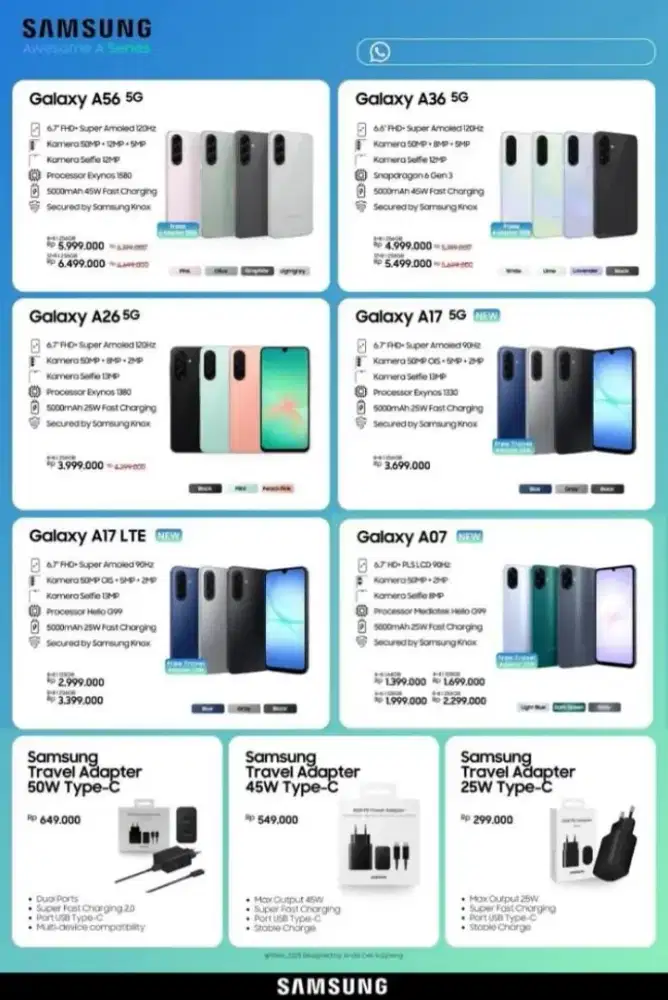 Samsung A07 Series