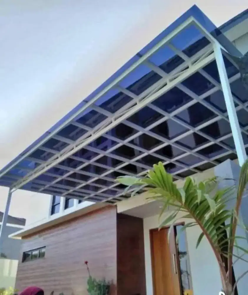 Kanopi besi atap alderon