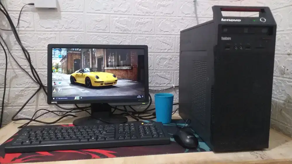 Komputer Lengkap Lenovo Siap Pakai