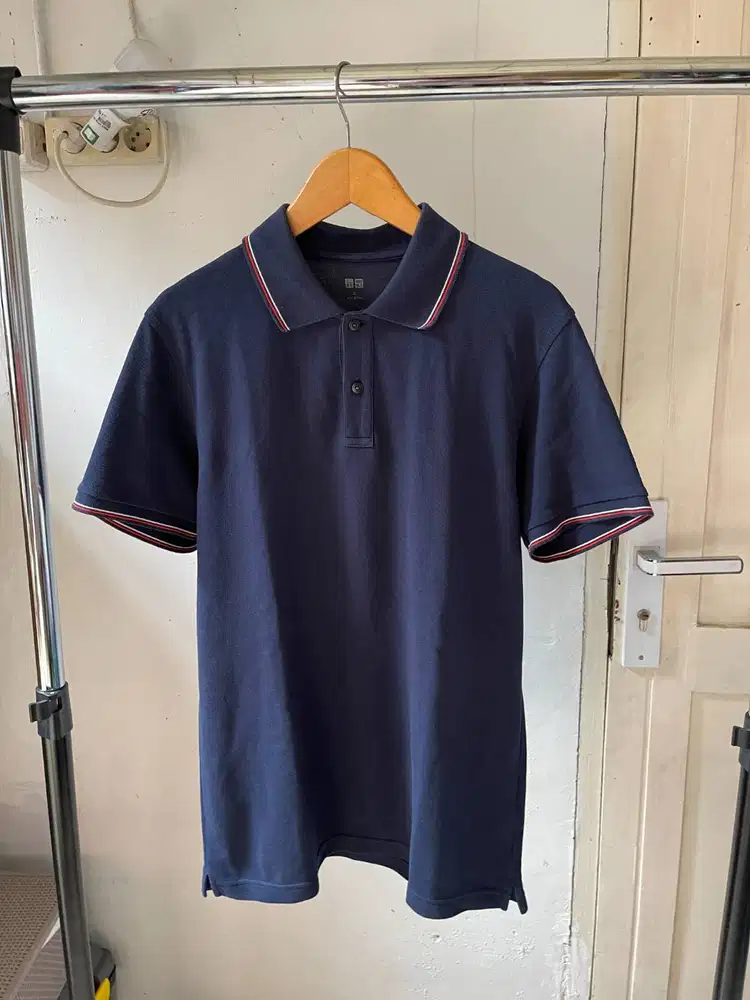 Polo shirt Uniqlo twintipped size L navy Original 100%