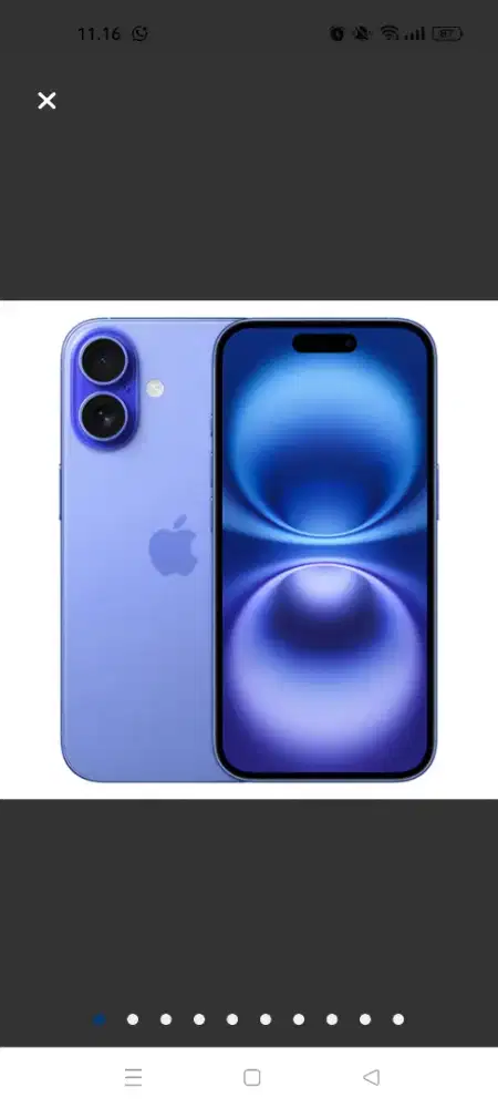 PROMO CICILAN MURAH IPHONE 16 128