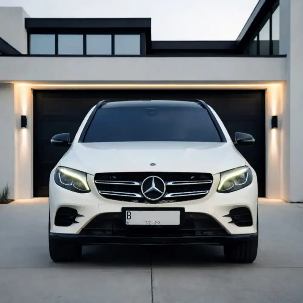 Mercedes Benz GLC200 Night Edition 2019 Mercy GLC 200 Putih Istimewa