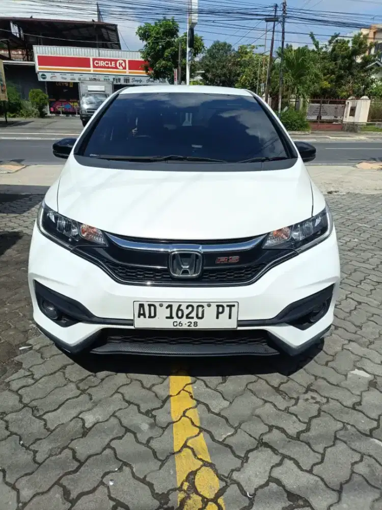 Honda jazz rs gk5 tahun 2018 plat ad transmisi manual