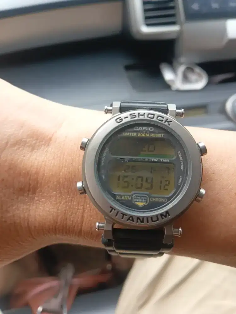 Jual Jam Tangan Vintage Casio G SHOCK 1556 MRG 1 TITANIUM