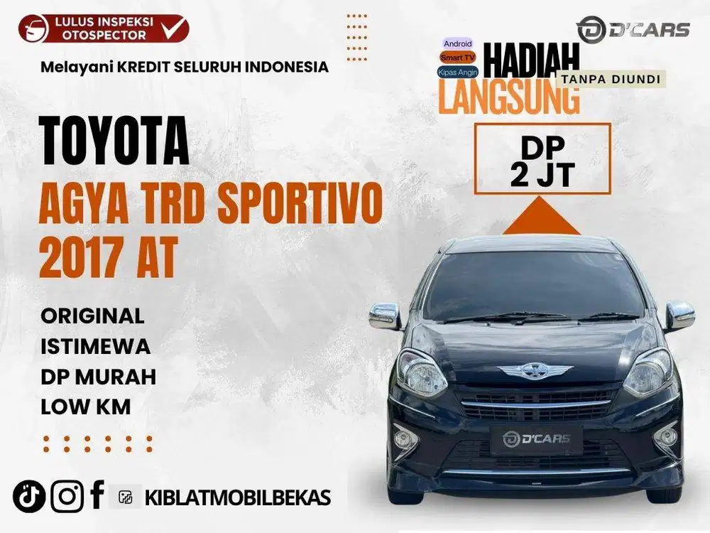 AGYA G TRD SPORTIVO 2017 MATIC TANGAN 1