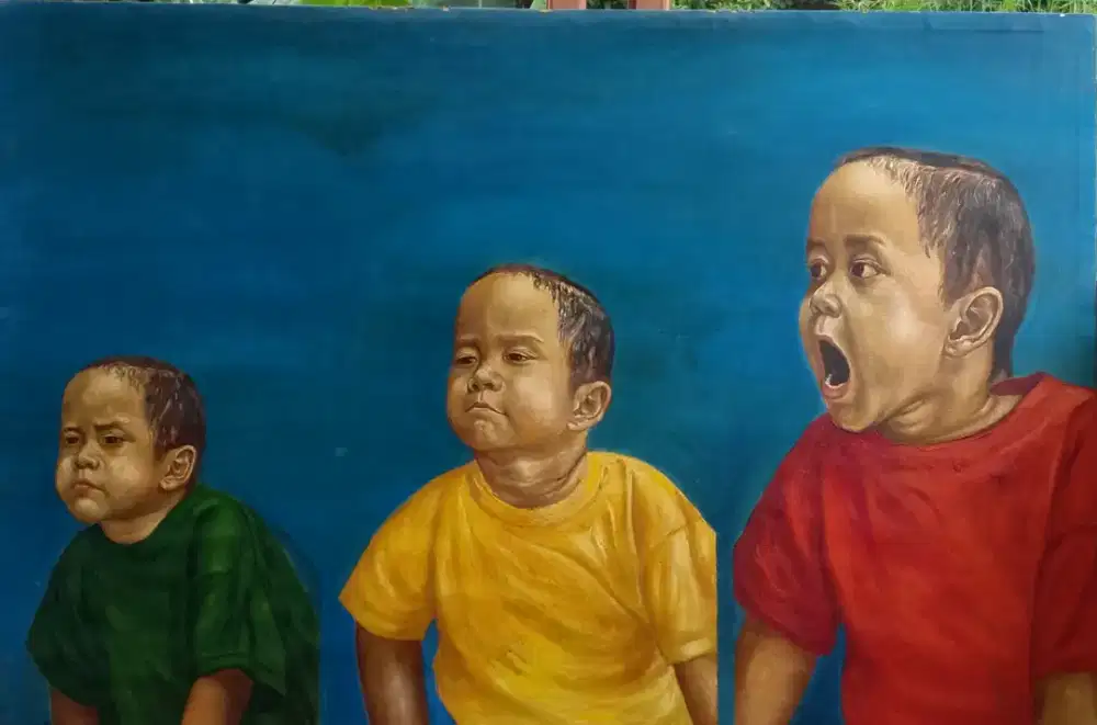 Lukisan Three in One