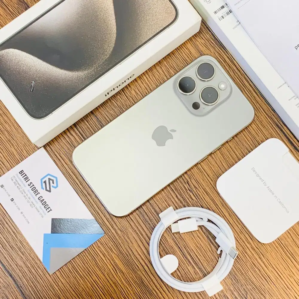 IPHONE 15 PRO 128GB IBOX NATURAL