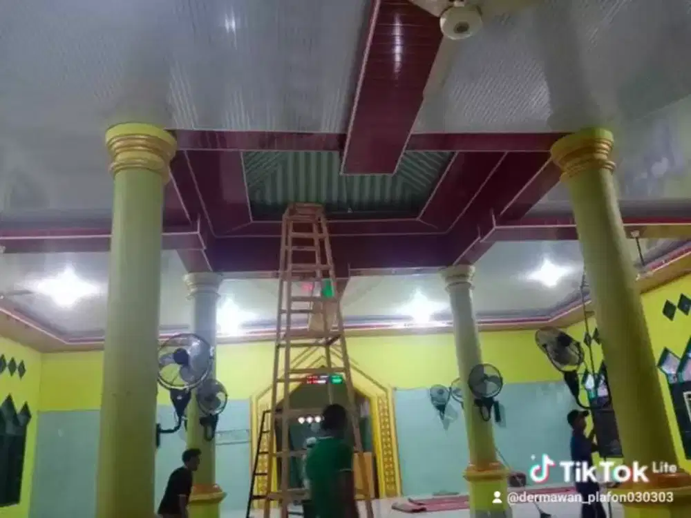 Plafon PVC minimalis modern