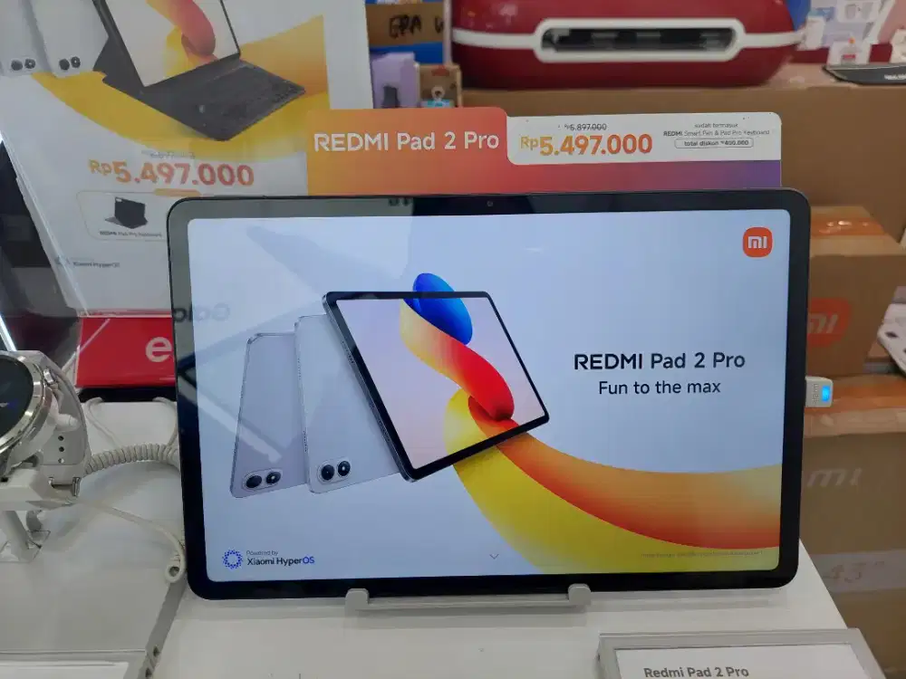Redmi pad 2 Pro paket bundling keyboard dan pen