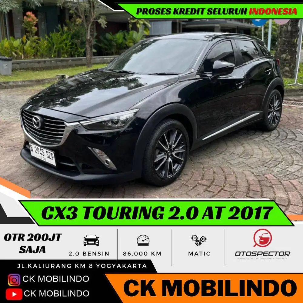 Mazda CX3 Touring Matic 2017 Pajak Baru DP Minim Kredit Murah HRV