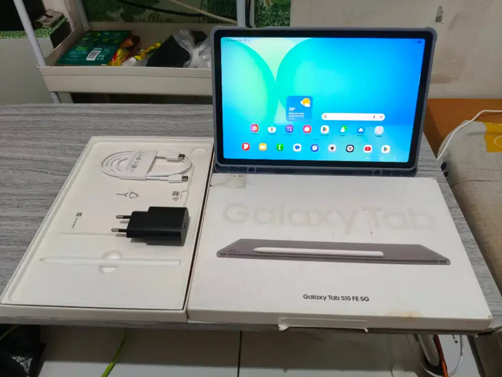 Samsung tab s10 fe 5g garansi on