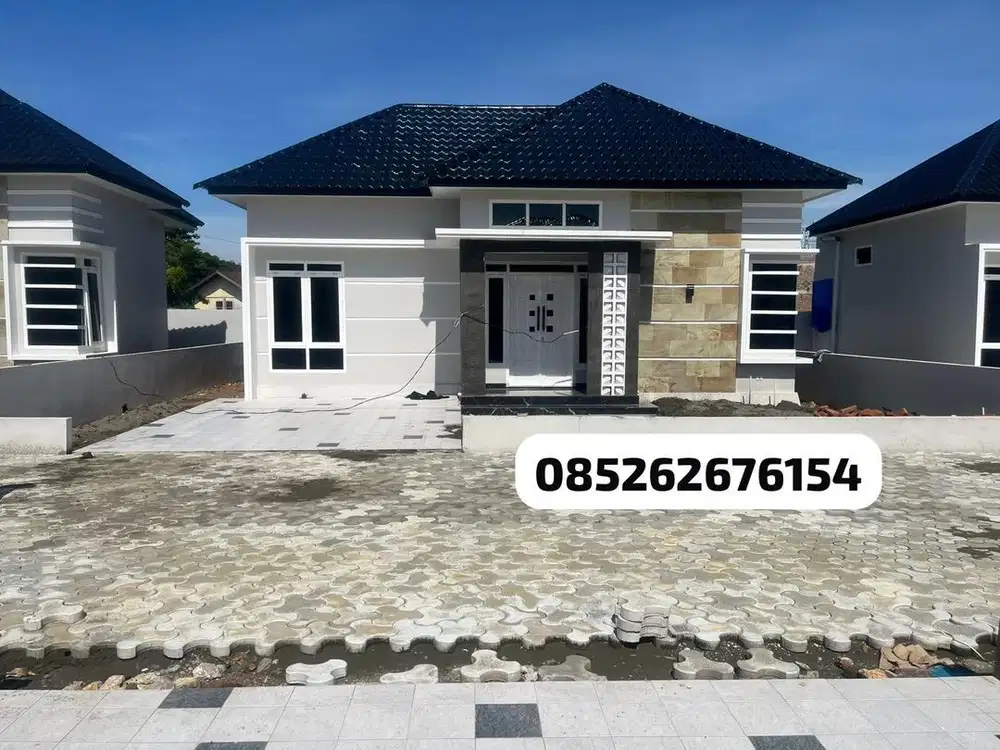 Rumah minimalis siap huni type 55 super startegis lambung meuraxa
