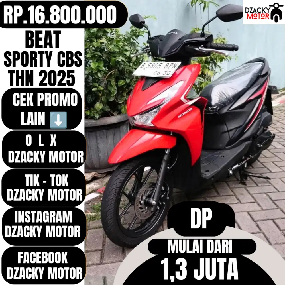 BEAT SPORTY CBS THN 2025 SECOND LIKE NEW