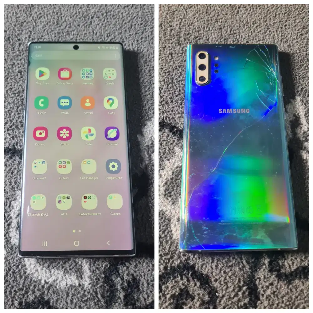 Samsung Note 10 Plus Sein 12/256 Murah!!!