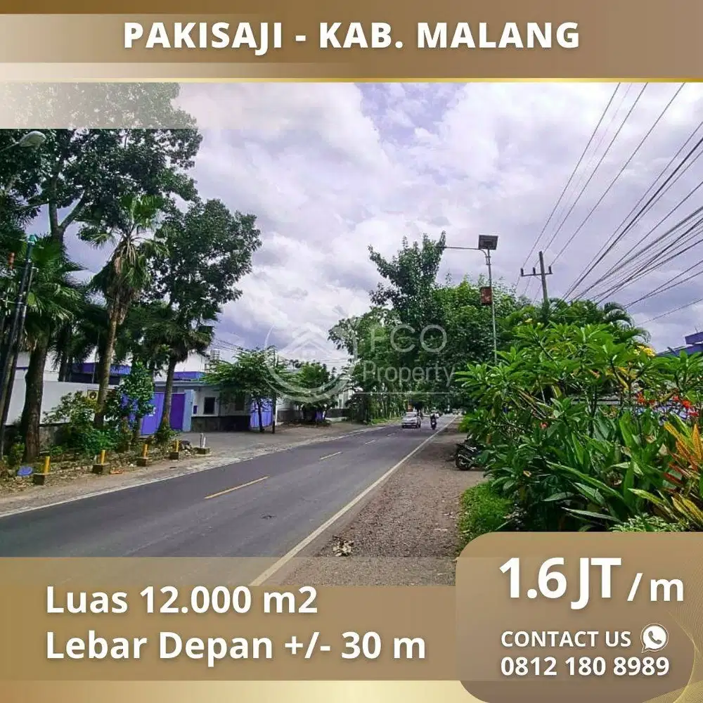 Raya Pakisaji Kepanjen Kabupaten Malang Hadap Barat