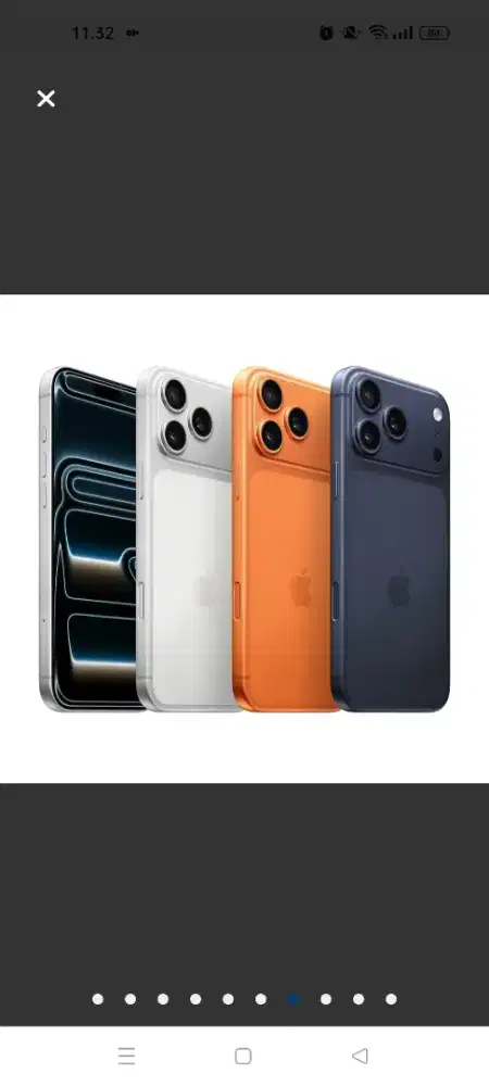 PROMO CICILAN MURAH IPHONE 17 PROMAX 256