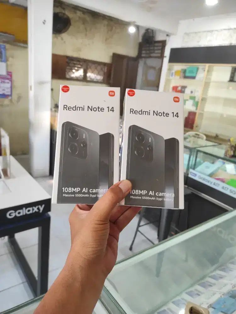 Berminat silahkan WA Xiaomi Redmi Note 14 8/256 Garansi resmi 15bln