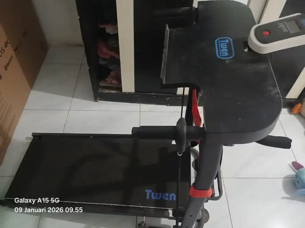 Treadmill manual Alat fitness murah