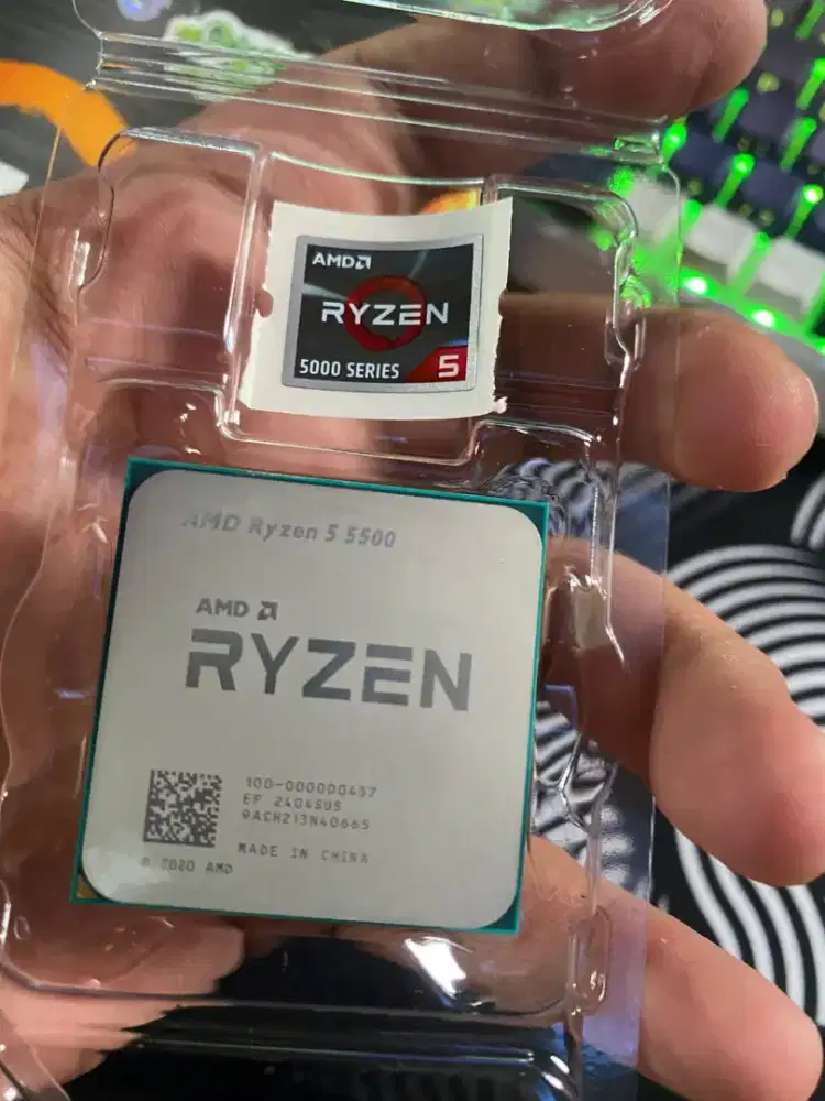 AMD Ryzen 5 5500 Full Set + Fan AMD | Siap Pakai