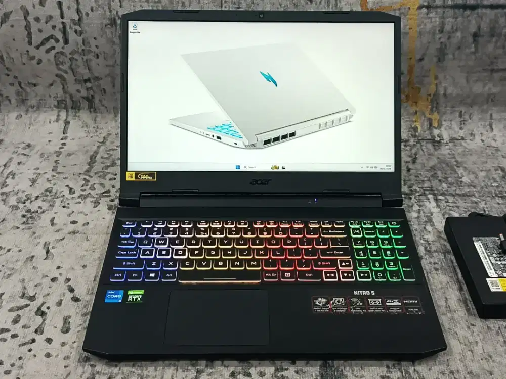 Acer Nitro 5 Core i5-11400H 8GB 512GB RTX 3050 4GB 144Hz RGB Like New