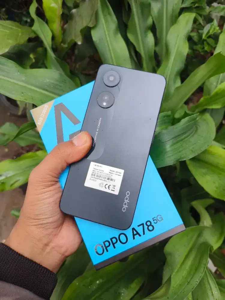 Oppo A78 5G Ram 8/256GB Fullset