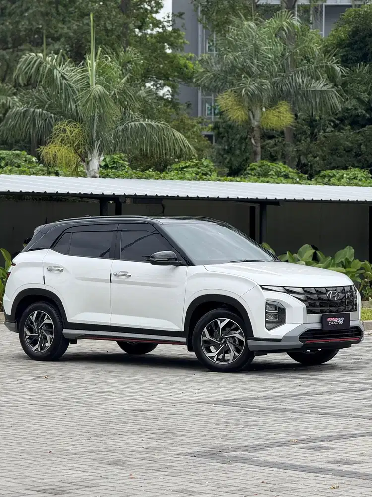Hyundai Creta Prime Two Tone NIK 2023 Putih Low Km MG HS CX-3 HR-V hrv
