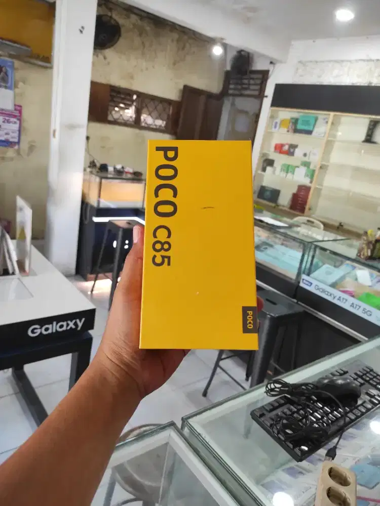 Berminat silahkan WA Poco C85 NFC 6+6/128 Garansi resmi 15bln